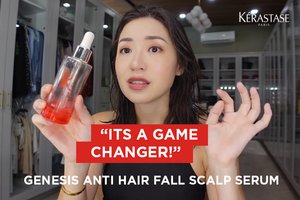 Kryz Uy calls Kérastase Genesis Serum a game changer